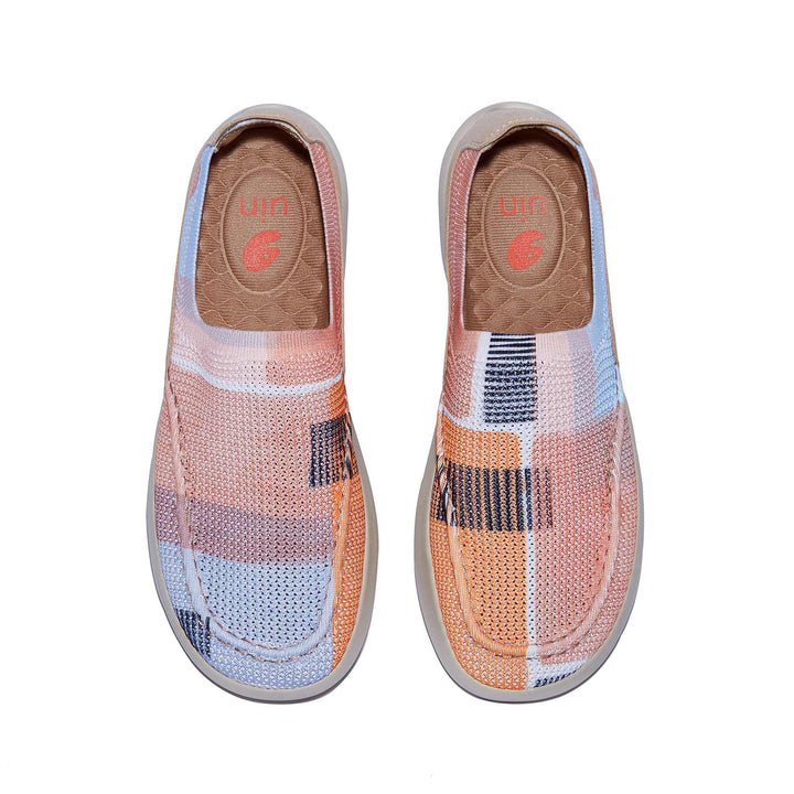 UIN Footwear Women Sunset at Sea Horizon Mojacar I Women Canvas loafers