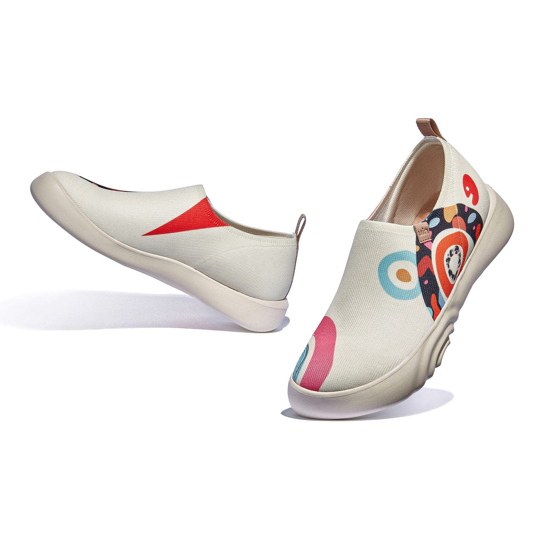 UIN Footwear Women Sweet Donuts Toledo XV Women Canvas loafers