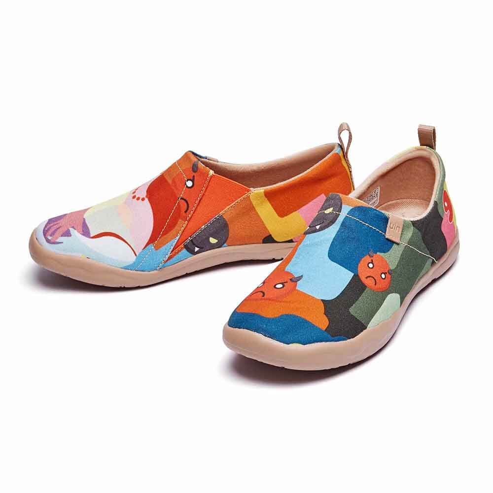 UIN Footwear Women The Dream Canvas loafers