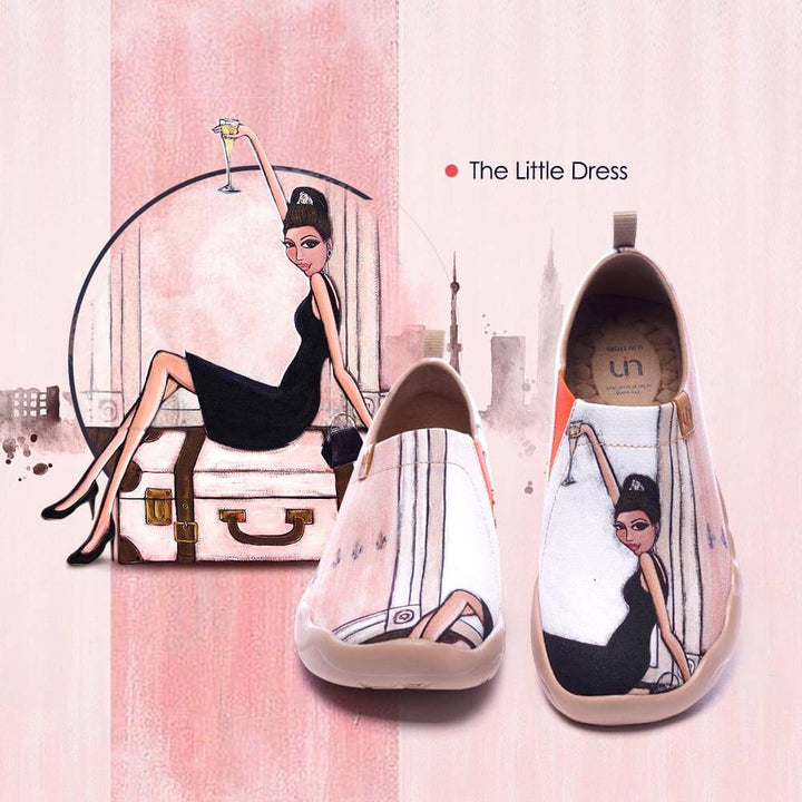 UIN Footwear Women The Little Dress Canvas loafers