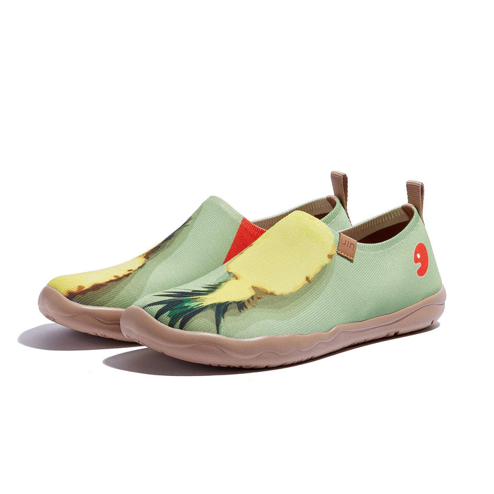 UIN Footwear Women Tropical Pineapple Toledo I Women Canvas loafers